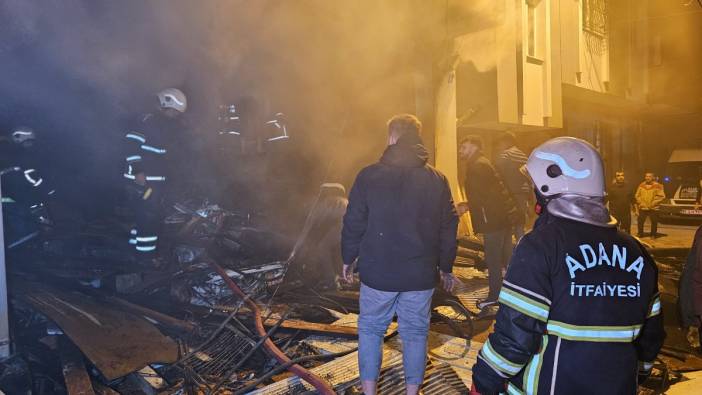 Adana'da yangın! Binada mahsur kalan 5 kişi zehirlendi