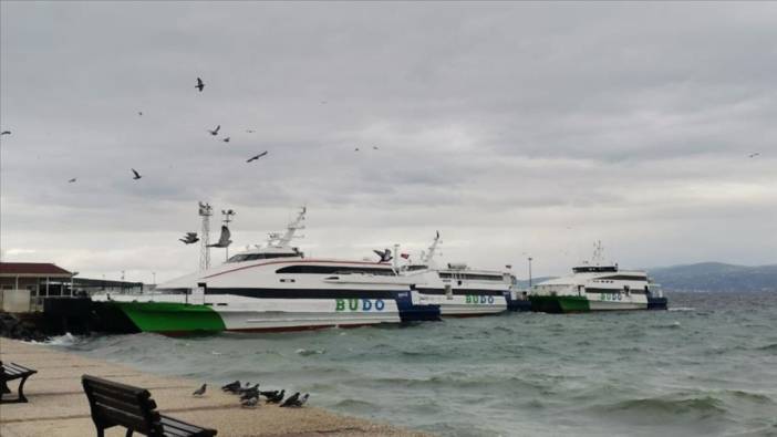 BUDO duyurdu: Deniz Otobüslerinin bazı seferleri iptal edildi