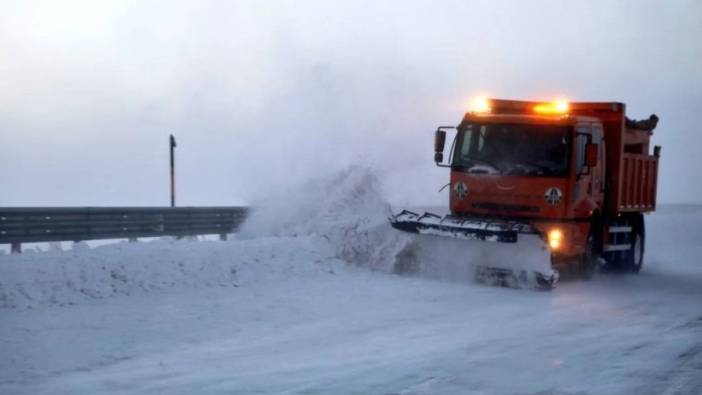 Kars’ta 11 köy yolu ulaşıma kapalı