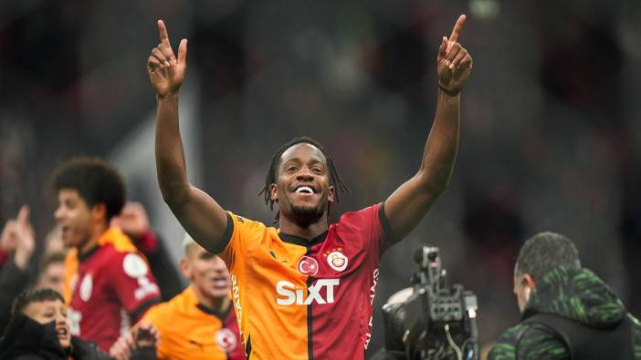 Galatasaray'ın 3’lüsü Michy Batshuayi’den