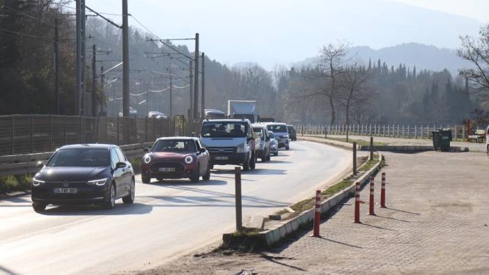 Sakarya’da zincirleme kaza: Uzun araç kuyrukları oluştu