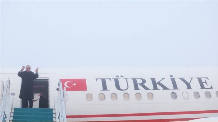 Cumhurbaşkanı Erdoğan Mısır'a gitti