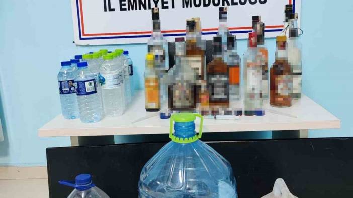 Zonguldak’ta 50 litrelik etil alkol ele geçirildi