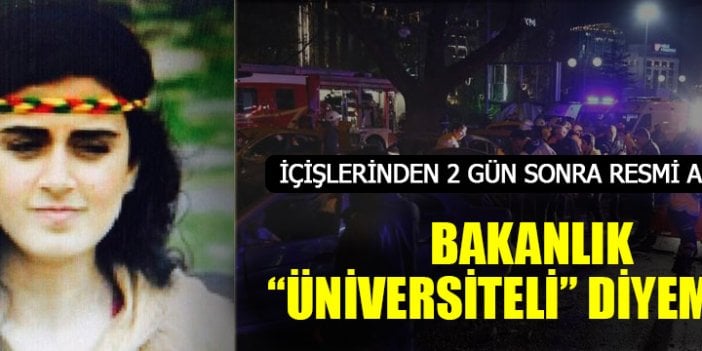 Ankara'daki bombacının kimliği kesinlik kazandı