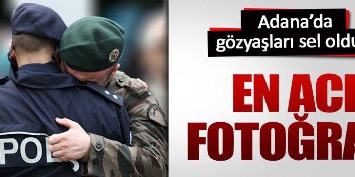 En acı kare Adana'dan geldi!