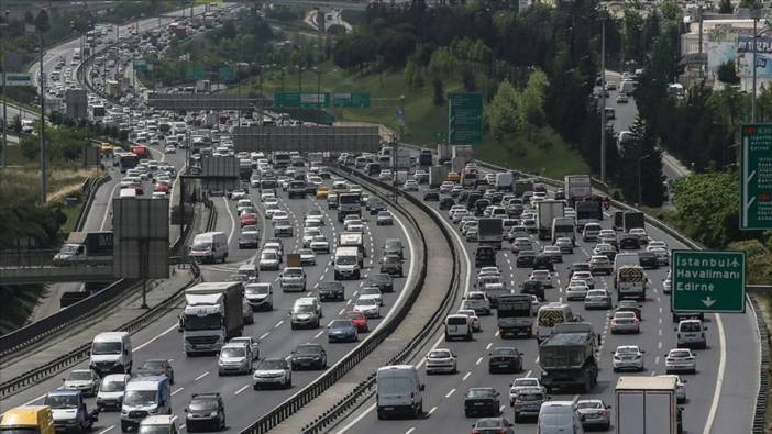 İstanbul'da haftanın ilk iş gününde trafik yoğunluğu