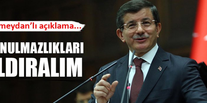 Davutoğlu: "Dokunulmazlıkları Kaldıralım"