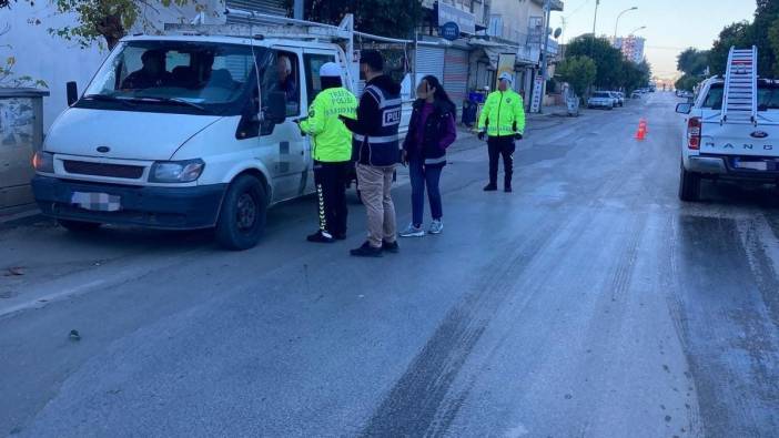 Adana'da 294 polis ile sıkı denetim