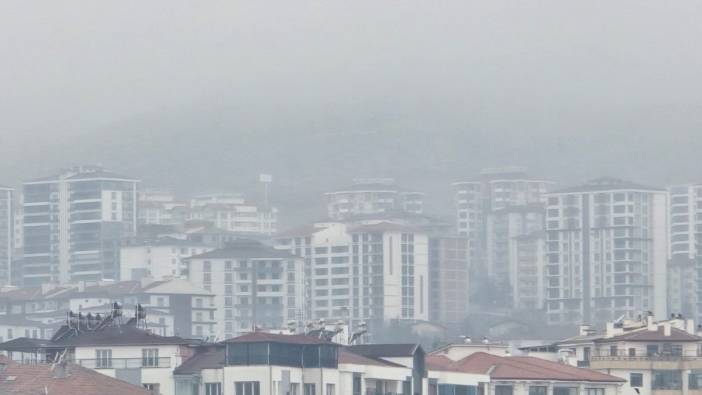 Elazığ’da yoğun sis