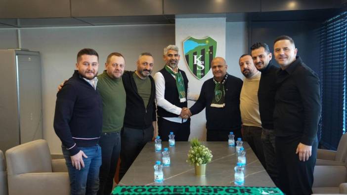 Kocaelispor’un yeni teknik direktörü belli oldu