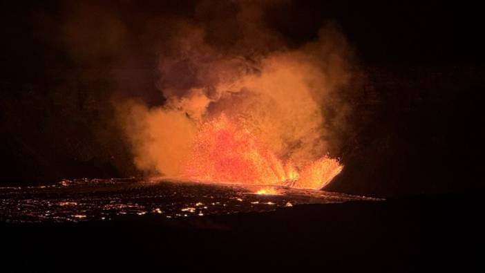 Kilauea Yanardağı faaliyete geçti