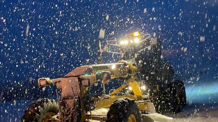 Tunceli’de kapanan köy yolları ulaşıma açıldı