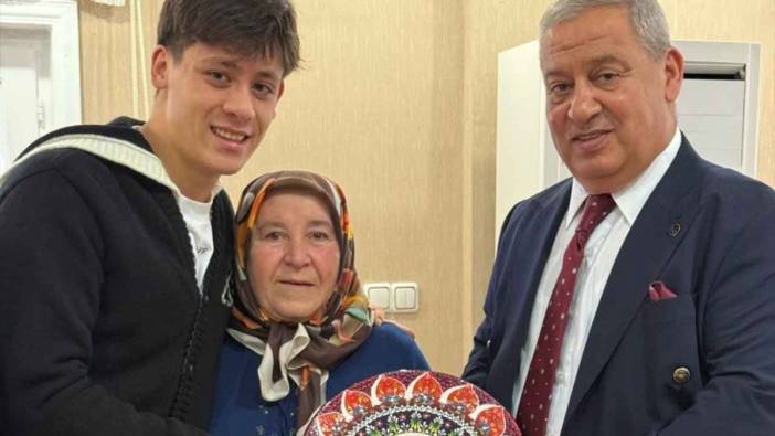 Arda Güler, baba ocağına geldi