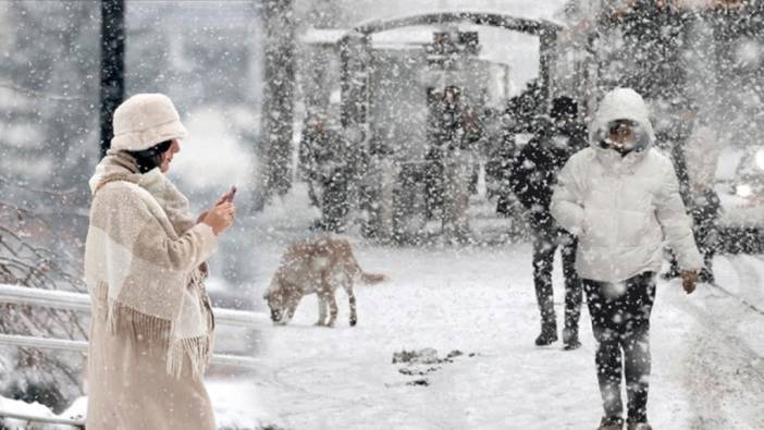 Meteoroloji tarih verdi! Kar kapıya dayandı