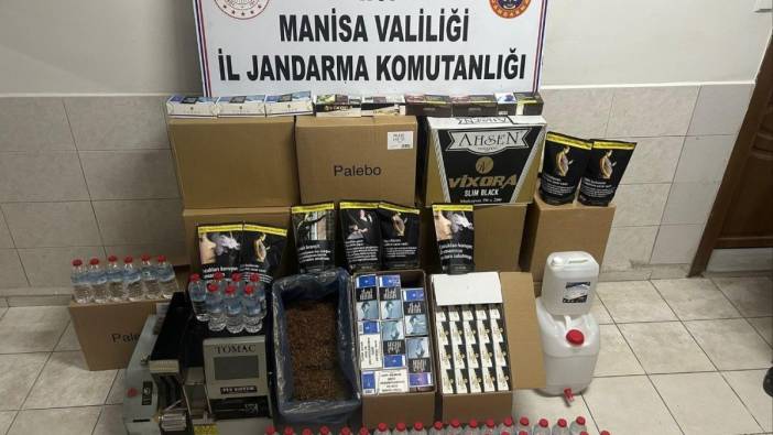 Manisa'da 78 litre kaçak alkol ele geçirildi