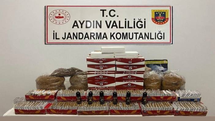 Aydın'da 55 bin dolu makaron ele geçirildi