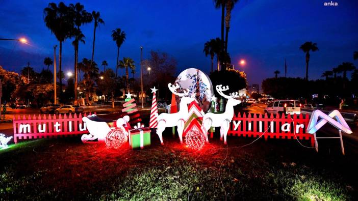 Mersin’i yeni yıl heyecanı sardı