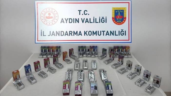 Aydın'da satış yaparken jandarmaya yakalandı