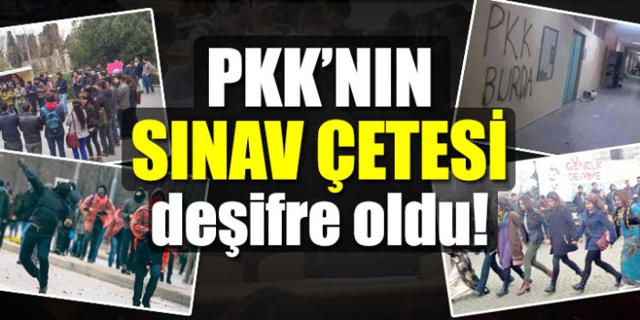 PKK'nın sınav çetesi yakalandı