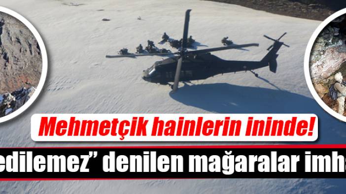 Mehmetçik, PKK yuvalarını yok etti (20 Mart 2016)