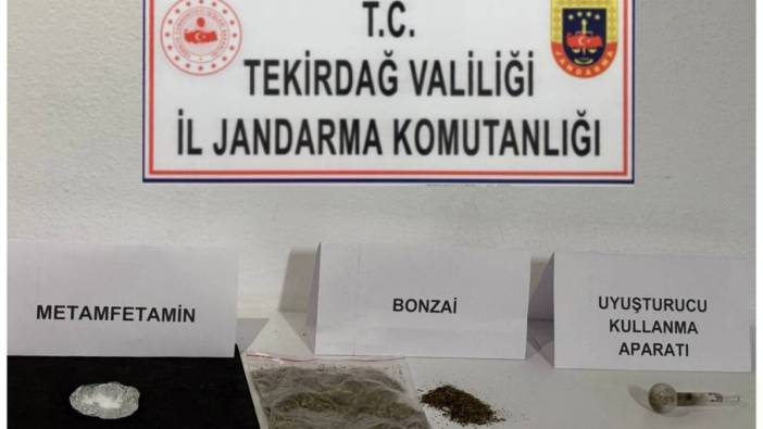 Tekirdağ’da jandarma ekiplerinden uyuşturucuya geçit yok