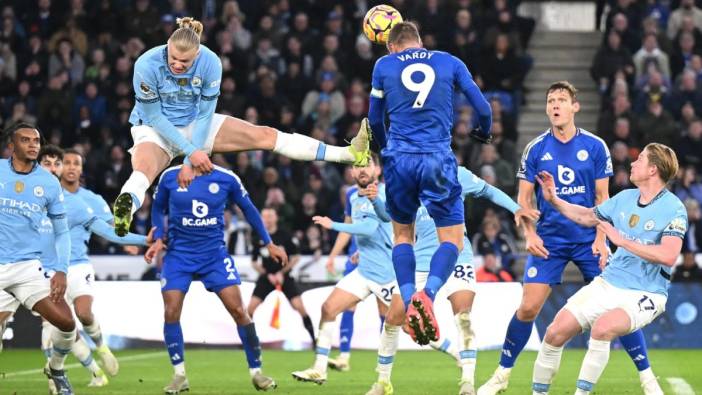 Manchester City, Leicester City'yi 2-0 etti