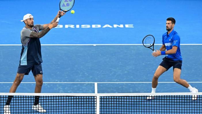 Djokovic ve Kyrgios’tan inanılmaz performans