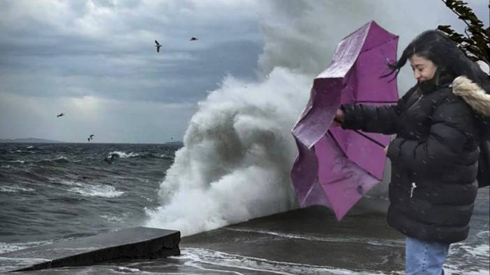 Meteoroloji saat vererek uyardı! Yılın son günü çok kuvvetli vuracak (31 Aralık 2024)