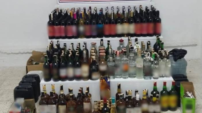 Gaziantep’te 'sahte alkol' operasyonu: Bin 409 şişe ele geçirildi