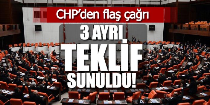CHP'den dokunulmazlık çağrısı