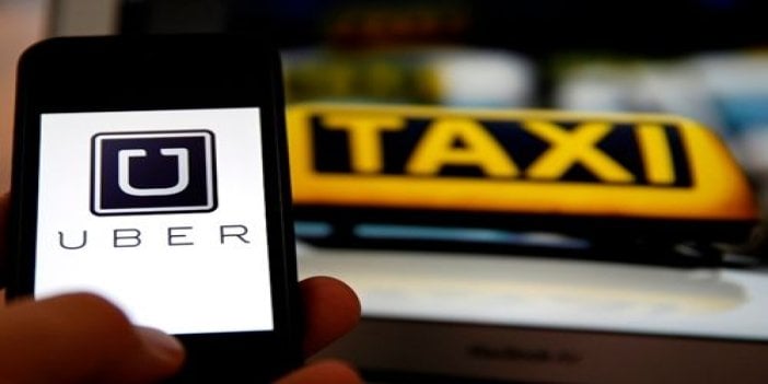 Taksiciler Uber'i protesto etti