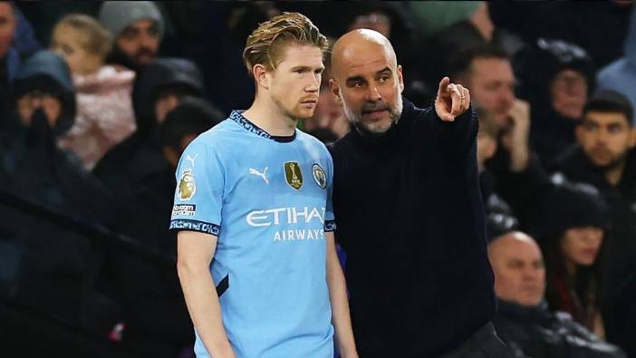 Kevin De Bruyne Manchester City’den ayrılacak mı? Guardiola açıkladı