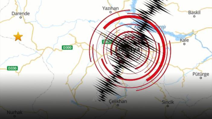 Malatya'da şiddetli deprem (4 Ocak 2025)