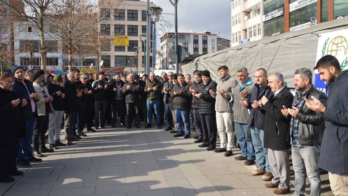 Samsun'dan Suriye'ye 600 çuval un gönderildi