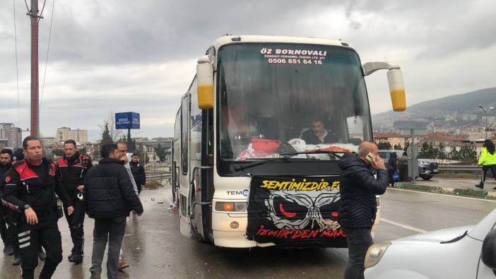 Galatasaray ve Göztepe taraftarları birbirine girdi. Yaralılar var