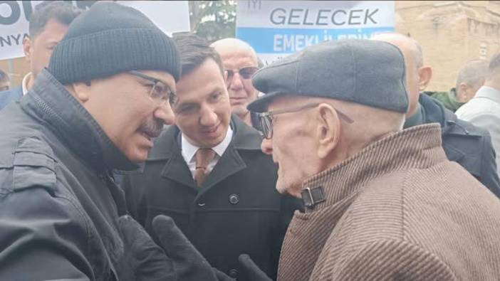 İYİ Parti'iler emekliler için sahadaydı