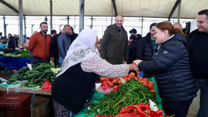 Didim Belediye Başkanı pazar ziyareti yaptı