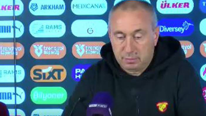 Stanimir Stoilov: İlk yarı Galatasaray iyiydi, ikinci yarı ise biz daha iyiydik