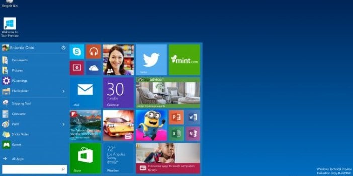 Windows 10'un gizli penceresini açın!