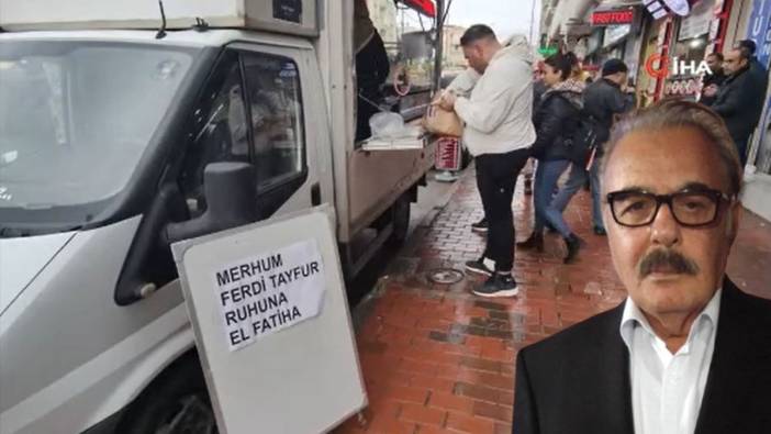 Ferdi Tayfur için bin kişilik lokma döktürdü