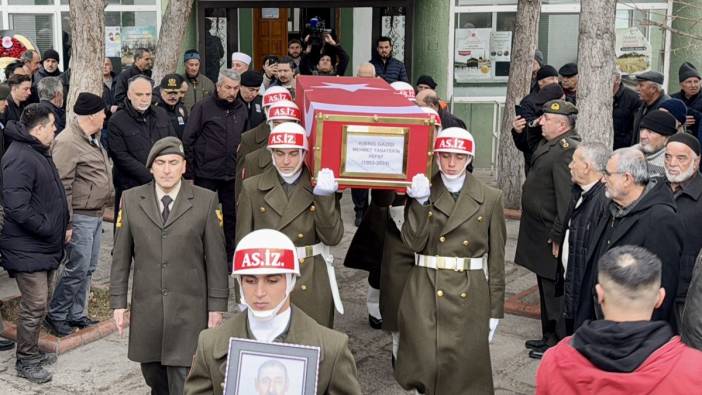 Kıbrıs gazisi Mehmet Yasatekin'e Kırşehir'de son veda