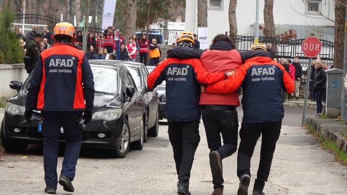 Burdur’da sirenler çaldı: Senaryo birebir uygulandı