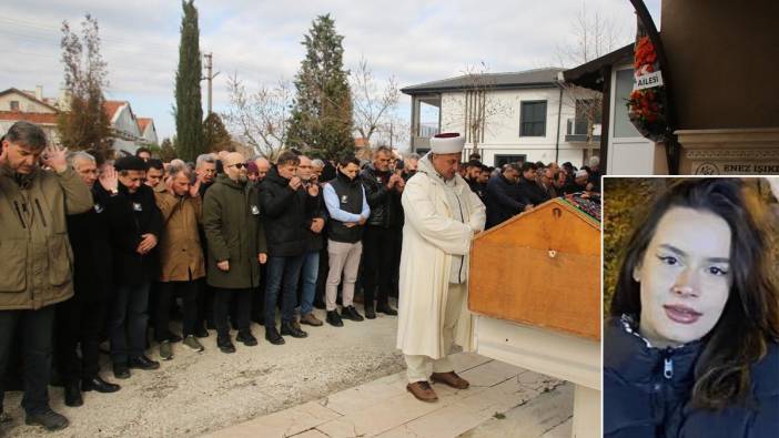 Tekirdağ'da hukuk fakültesi öğrencisi Sıla, son yolculuğuna uğurlandı