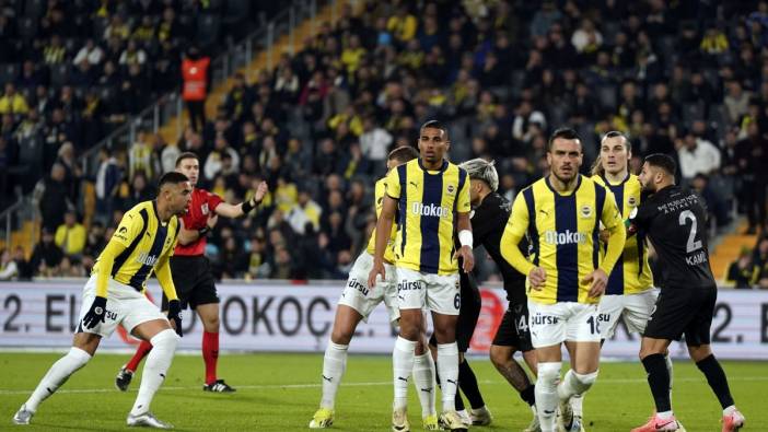 Fenerbahçe Hatayspor maçında beraberlik golü geldi