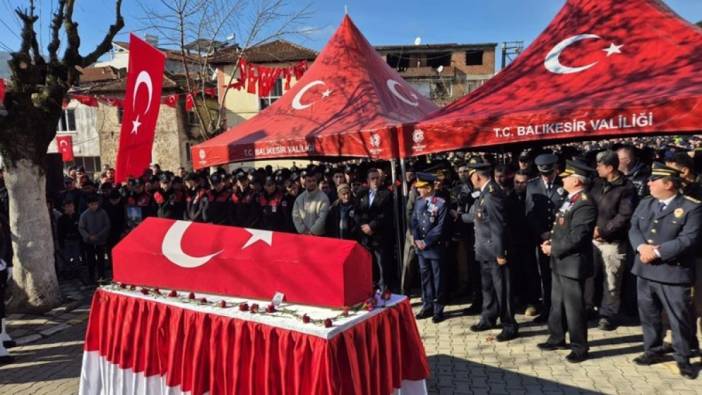 Şehit polis memuru son yolculuğuna uğurlandı