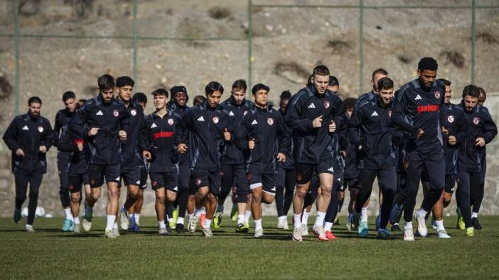 Gaziantep FK, İstanbulspor maçı hazırlıklarını sürdürdü