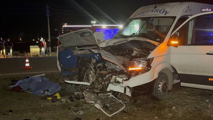 Aksaray'daki trafik kazasında kahreden detay