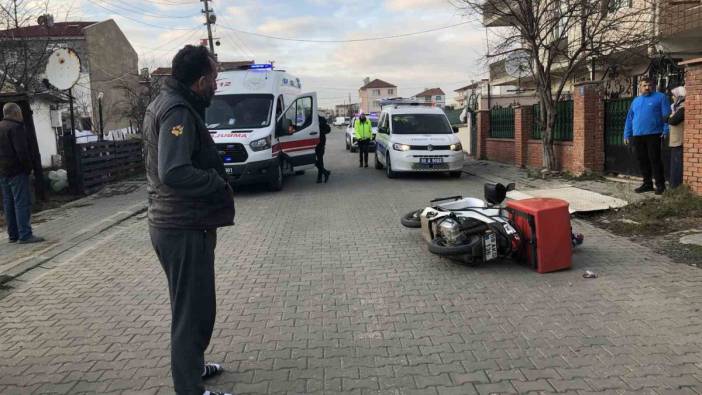 Tekirdağ'da trafik kazası: 1 yaralı