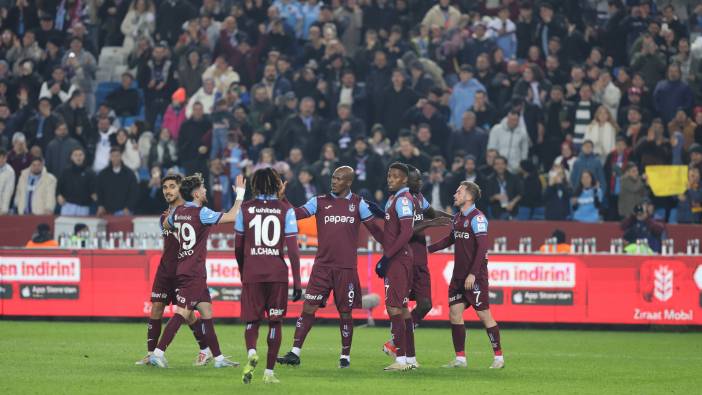 Trabzonspor'dan maç sonrası yaşananlara ilişkin açıklama geldi