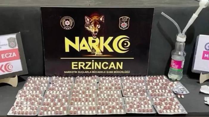 Erzincan’da uyuşturucu operasyonu